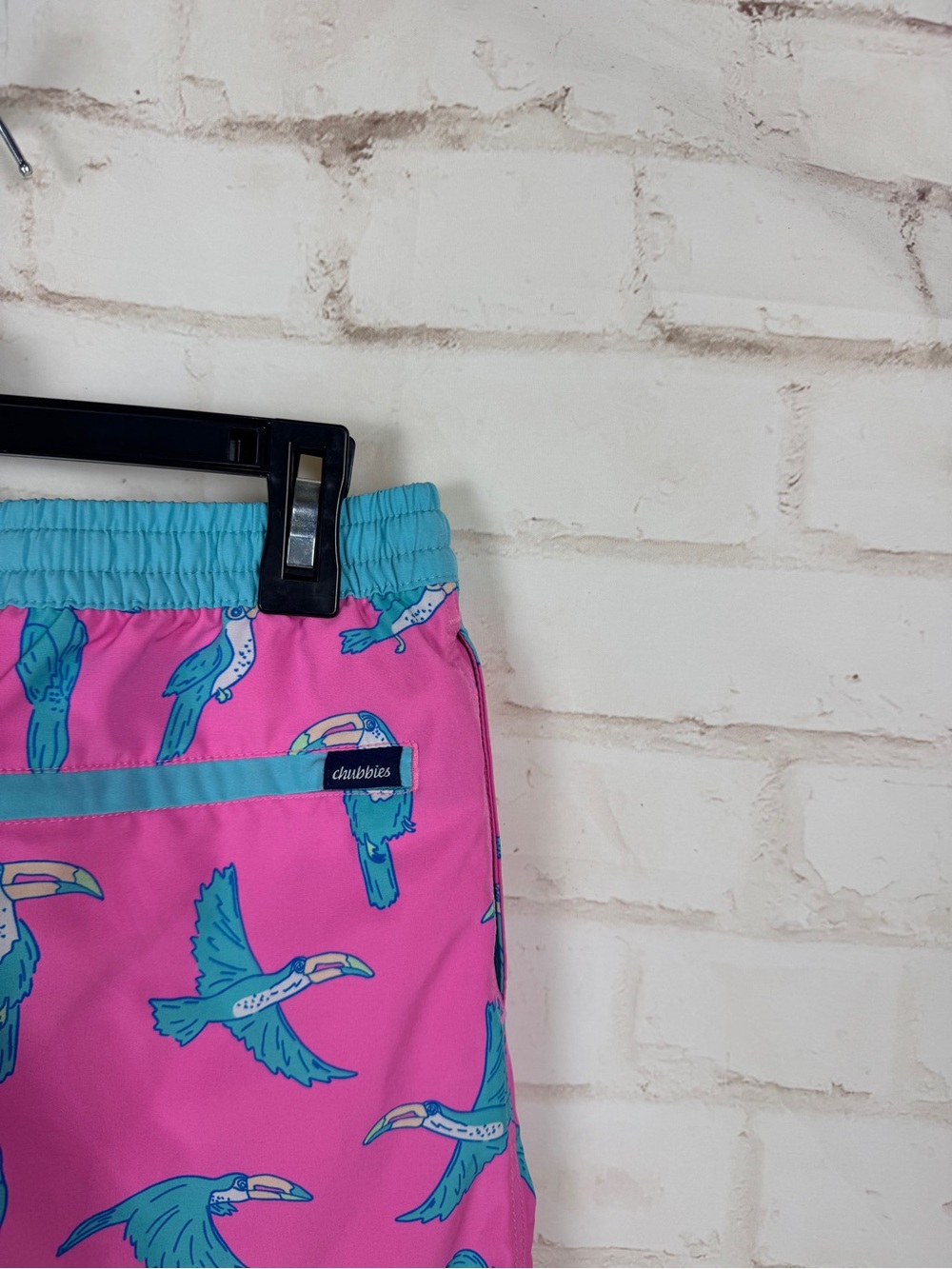Boys Chubbies Toucan’ s Print Swim Trunks Size L (14-16) - Picture 3 of 5